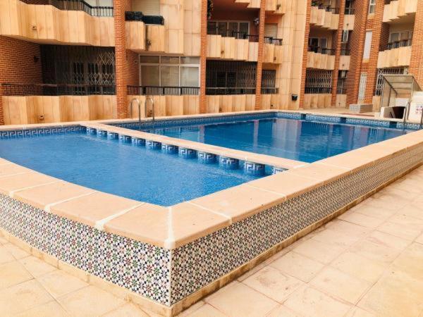 Amazing Sunny Flat With Balcony Pool Two Mins From The Beach 또레비에하 외부 사진